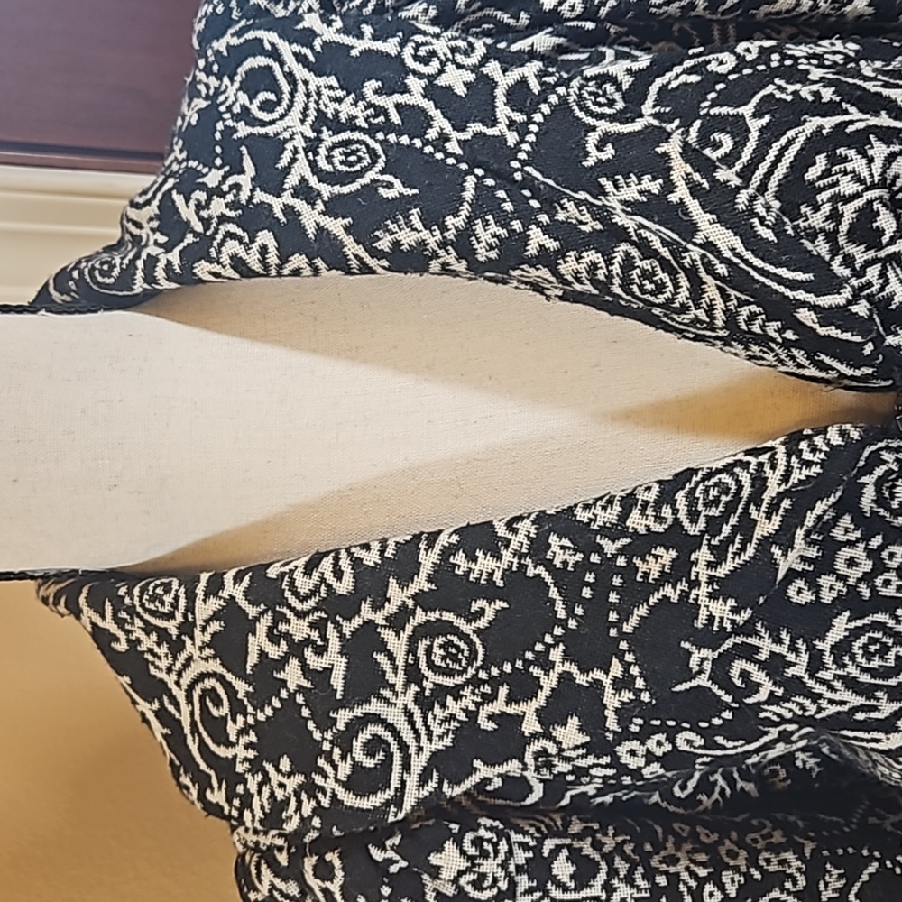 TWENTYONE BLAZER ZIPER BLACK WHITE DESIGN M MEDIUM TWENTY ONE FOREVER 21 - Picture 2 of 11
